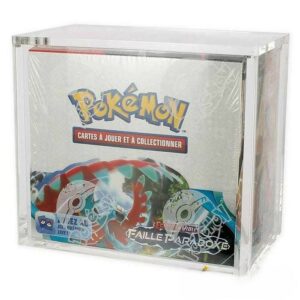 PHOENIX SHIELD PROTECTION ACRYLIC CASE POUR DISPLAY BOOSTERS POKEMON PRE COMMANDE - Image 3