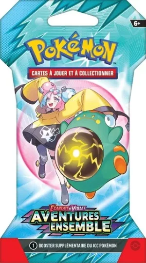 POKEMON BOOSTER BLISTER EV09 AVENTURE ENSEMBLE ARTSET EN ATTENTE – Image 5