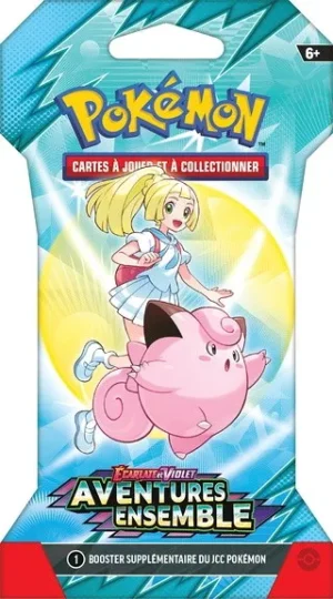 POKEMON BOOSTER BLISTER EV09 AVENTURE ENSEMBLE ARTSET EN ATTENTE – Image 3