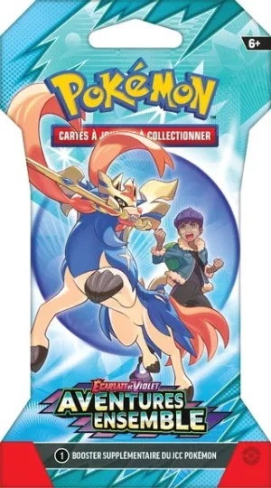 POKEMON BOOSTER BLISTER EV09 AVENTURE ENSEMBLE ARTSET EN ATTENTE – Image 2