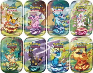 POKEMON MINI TIN EV8.5 EVOLUTIONS PRISMATIQUES PRE COMMANDE EN ATTENTE