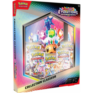 POKEMON COFFRET CLASSEUR EV8.5 EVOLUTIONS PRISMATIQUES PRE COMMANDE EN ATTENTE