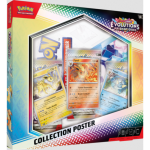 POKEMON COFFRET POSTER EV8.5 EVOLUTIONS PRISMATIQUES PRE COMMANDE EN ATTENTE