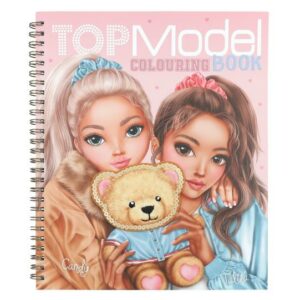 TOP MODEL ALBUM A COLORIER TEDDY