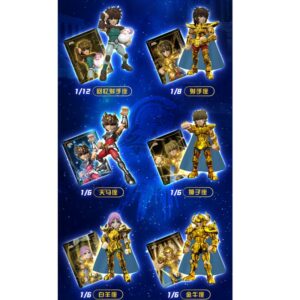 KAYOU SAINT SEIYA ACTION FIGURES THE 1st BULLET GOLDEN WILL DISPLAY PRE COMMANDE – Image 3