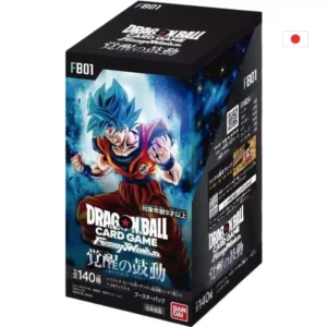 BANDAI DRAGON BALL SUPER DISPLAY FUSION WORLD FB01 JAPONAIS SUR COMMANDE