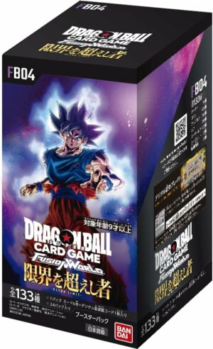 BANDAI DRAGON BALL SUPER DISPLAY FUSION WORLD FB04 JAPONAIS SUR COMMANDE