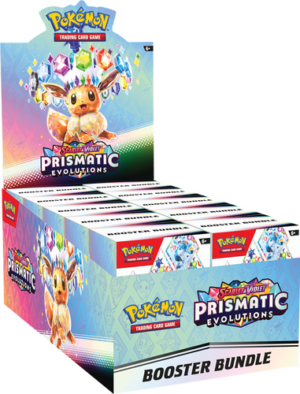 POKEMON BUNDLE 6 BOOSTERS DISPLAY EV8.5 EVOLUTIONS PRISMATIQUES PRE COMMANDE EN ATTENTE