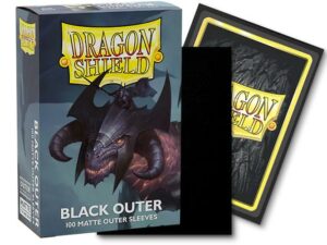 DRAGON SHIELD PROTEGE CARTES STANDARD OUTER MAT NOIR