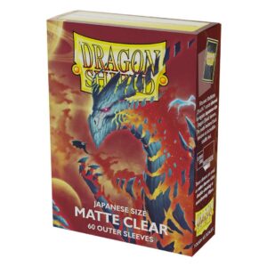 DRAGON SHIELD PROTEGE CARTES MINI OUTER MAT TRANSPARENT