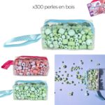 CMP TROUSSE DE PERLES EN BOIS
