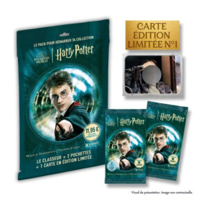 PANINI HARRY POTTER TC PROPHECY STARTER PACK CLASSEUR 2 POCHETTES + 1 CARTES EXCLUSIVE PRE COMMANDE