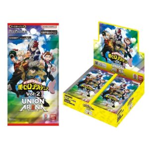 UNION ARENA MY HERO ACADEMIA DISPLAY VOLUME 2 JAPONAIS SUR COMMANDE