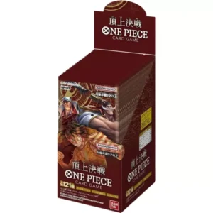 ONE PIECE BOOSTER DISPLAY OP02 SUMMIT WAR JAPONAIS SUR COMMANDE