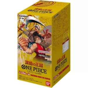 ONE PIECE BOOSTER DISPLAY OP04 KINGDOM OF PLOTS JAPONAIS SUR COMMANDE