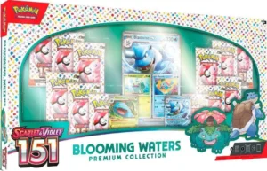 POKEMON COFFRET 151 BLOOMING WATERS PREMIUM COLLECTION ANGLAIS PRE COMMANDE TERMINEE