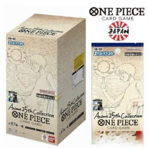 ONE PIECE BOOSTER DISPLAY EB02 ANIME 25TH COLLECTION JAPONAIS PRE COMMANDE