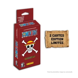 PANINI ONE PIECE TC 25° ANNIVERSAIRE BLISTER 5 POCHETTES + 2 CARTES EL PRE COMMANDE