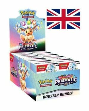 POKEMON BUNDLE 6 BOOSTERS EV8.5 EVOLUTIONS PRISMATIQUES ANGLAIS EN ATTENTE – Image 2