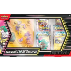 POKEMON COFFRET PREMIUM AMPIBIDOU EX DE MASHYNN PRE COMMANDE LE 19 DEBUT APRES MIDI