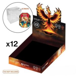PHOENIX SHIELD CLEAR CASE PROTECTION POKEBOX SET DE 12 EN ATTENTE