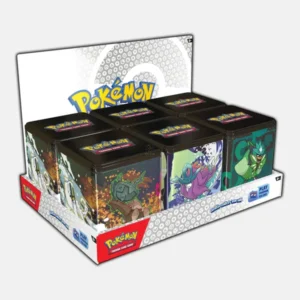 POKEMON TIN CUBE 2025 CASE DE 6 PRE COMMANDE EN ATTENTE