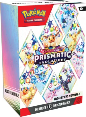 POKEMON BUNDLE 6 BOOSTERS EV8.5 EVOLUTIONS PRISMATIQUES ANGLAIS EN ATTENTE