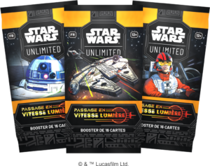 STAR WARS UNLIMITED PASSAGE VITESSE LUMIERE DISPLAY BOOSTERS PRE COMMANDE EN ATTENTE – Image 2