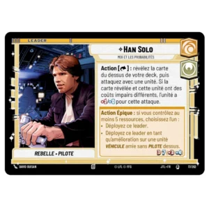 STAR WARS UNLIMITED PASSAGE VITESSE LUMIERE HAN SOLO PRE COMMANDE EN ATTENTE – Image 2