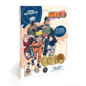NARUTO MONNAIE DE PARIS ALBUM COLLECTOR
