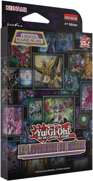 YU GI OH TRIPACK LABYRINTHE DU MAITRE PRECOMMANDE