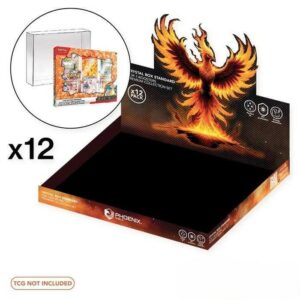 PHOENIX SHIELD CLEAR CASE SLEEVE COFFRET PREMIUM SET DE 12 EN ATTENTE