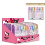 HELLO KITTY FRIENDS SET STYLOS GEL POCHETTE DE 6