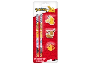 POKEMON SET PAPETERIE 5 PIECES EN ATTENTE