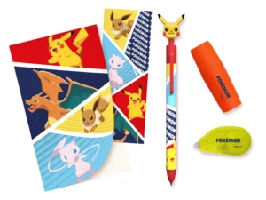 POKEMON SET PAPETERIE BLOC NOTES AVEC 5 ACCESSOIRES EN ATTENTE – Image 2