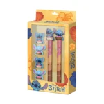 DISNEY STITCH ET ANGEL DONUTS SET CRAYONS ET GOMMES EN ATTENTE DE RECEPTION