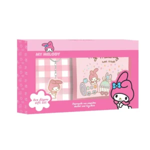 MY MELODY SET PORTEFEUILLE ET PORTE CLES