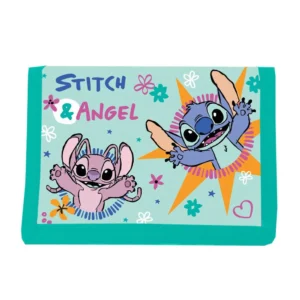 DISNEY STITCH ET ANGEL SET PORTEFEUILLE ET PORTE CLES – Image 2