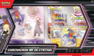 POKEMON COFFRET PREMIUM CARCHACROK EX DE CYNTHIA