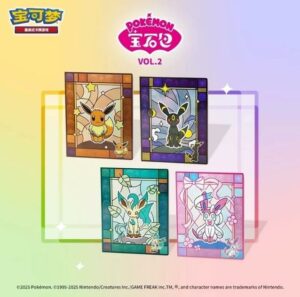 POKEMON PORTFOLIO GEM PACK VOL 2 NYMPHALI EN ATTENTE DE RECEPTION – Image 3