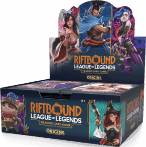 RIFTBOUNDS SET 1 ORIGINS DISPLAY BOOSTERS ANGLAIS