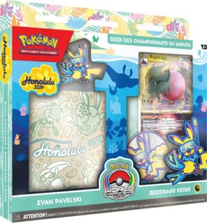 POKEMON DECK DES CHAMPIONNAT DU MONDE 2024 DISPLAY SCELLEE – Image 5