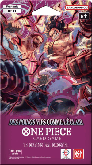 ONE PIECE CARD GAME BOOSTER BLISTER OP11 FRANCAIS PRE COMMANDE