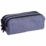 SCHOOL TROUSSE 3 COMPARTIMENTS BLEU