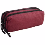 SCHOOL TROUSSE 3 COMPARTIMENTS ROUGE