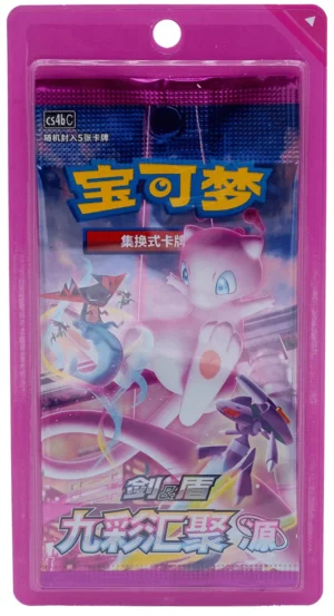 POKEMON BOOSTER NINE COLORS GATHERING SOURCE MEW SC4BC CHINOIS