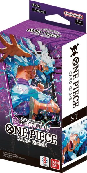 ONE PIECE CARD GAME STARTER DECK DE DEBUTANT ST26 FRANCAIS PRE COMMANDE