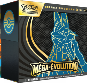 POKEMON DRESSEUR D ELITE MEGA EVOULUTION LUCARIO EN ATTENTE