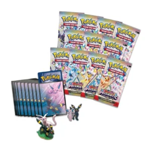 POKEMON COFFRET COLLECTION PREMIUM AVEC FIGURINE EV8.5 EVOLUTIONS PRISMATIQUES EN ATTENTE – Image 2
