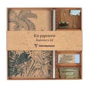 CLAIREFONTAINE KIT PAPETERIE LE CERISIER BLANC